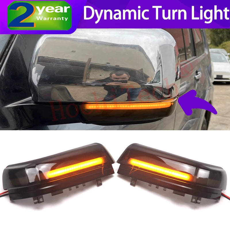 LED šoninio veidrodžio posūkio signalas Mitsubishi Pajero V73 V77 V93 V97 V98