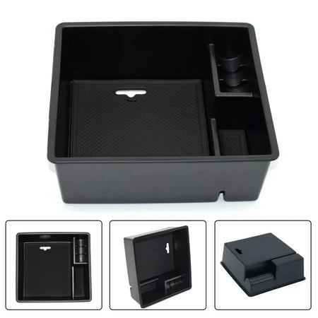 For Toyota Fortuner 2005-2015 Armrest Storage Box Central Console Bin Glove Tray Holder Case Car Organizer Stowing Tidying by InterCyprus Trading Ltd