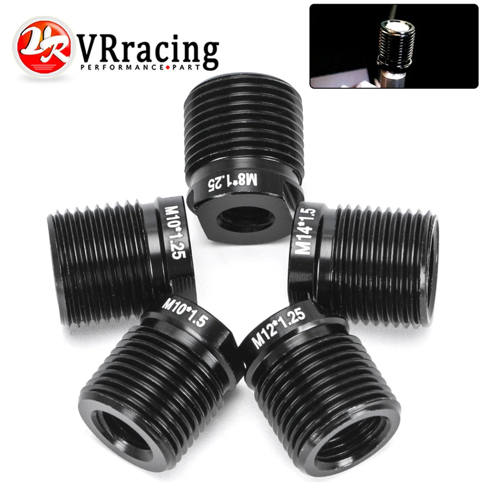 Universal Aluminum Shift Knob Adapter with Thread Sizes M8x1.25-M14x1.5