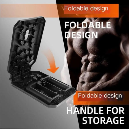 Foldable Push Up Board Set With Handles &ndash; Full Body Training