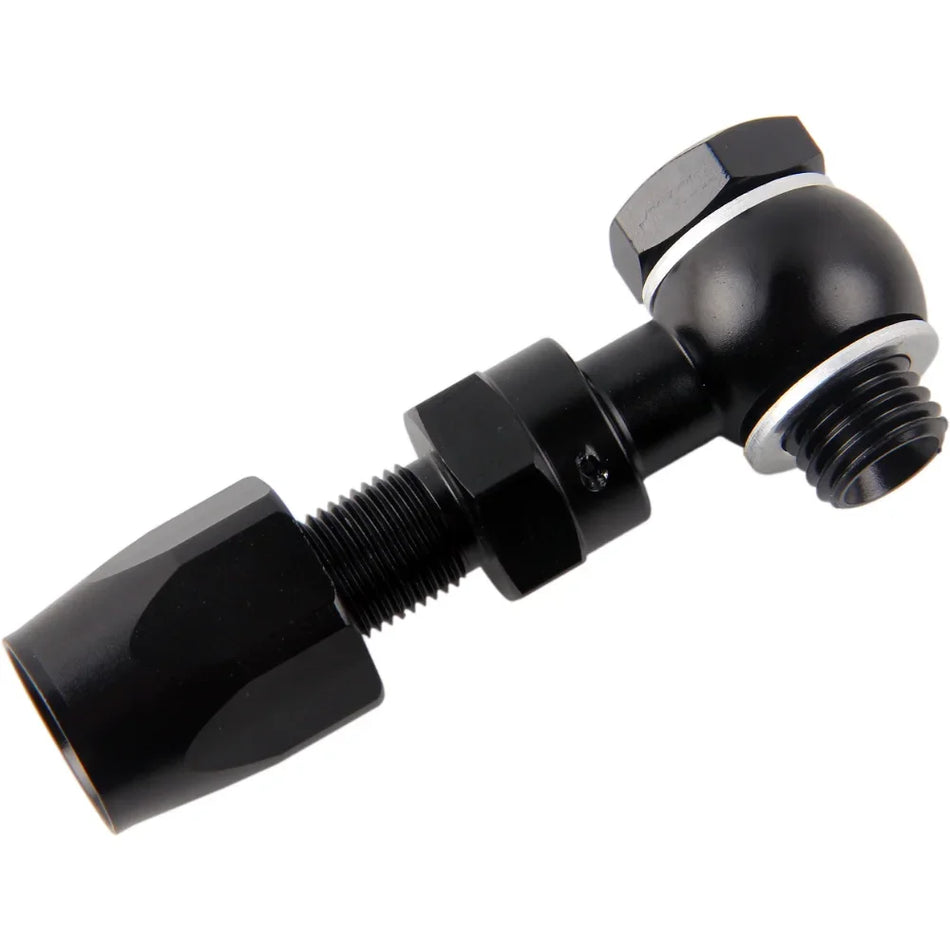 Motorcycle AN6 Fuel Hose Fitting Banjo, Aluminum, M12 M14 X1.5