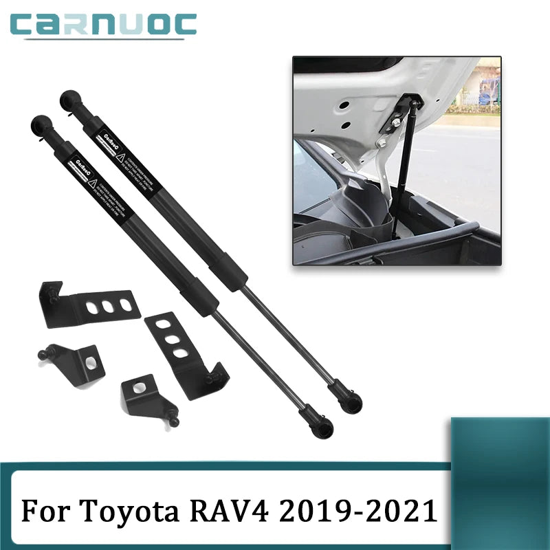 Σετ Υποστήριξης Αερίου για το Καπό Toyota RAV4 2019-2021 Άμεσης Τοποθέτησης 2 Τεμαχίων