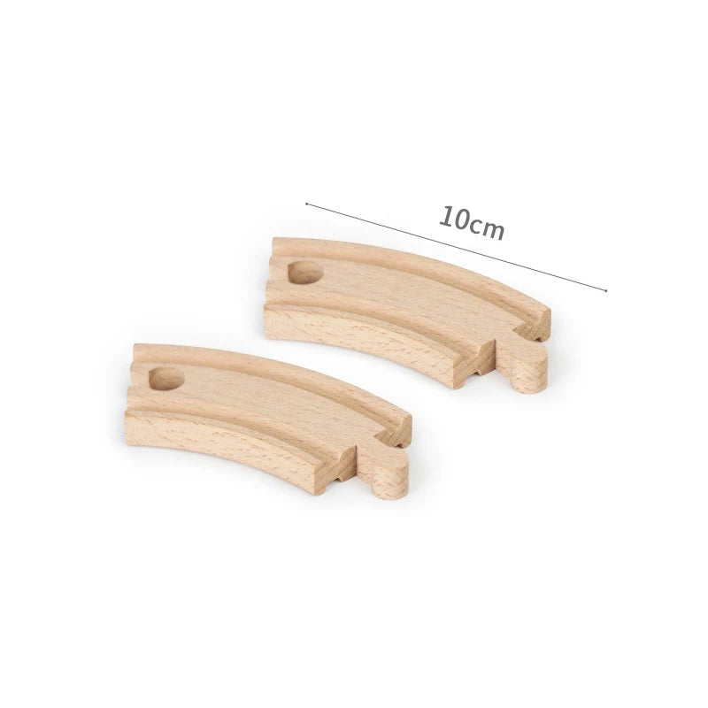 Wooden Train Track Connector &ndash; Seamless Connectivity for Creative Play