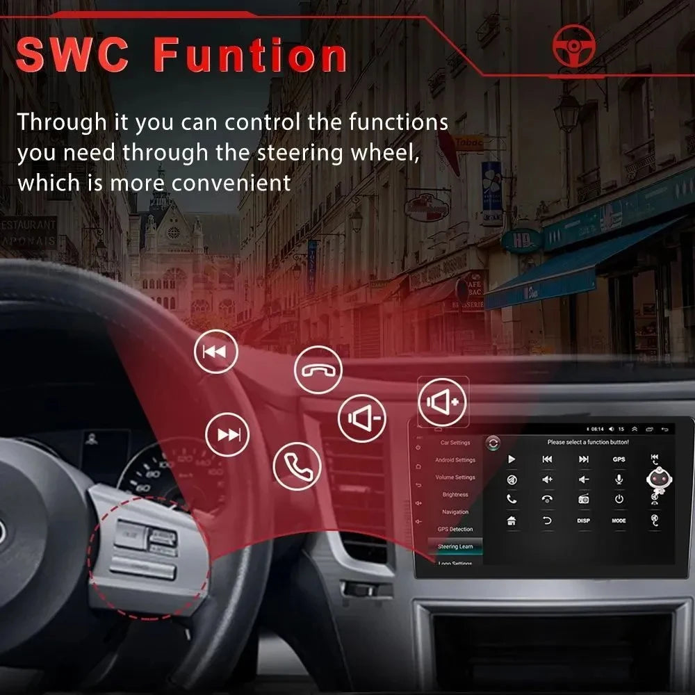 9Inch Car Radio CarPlay Android Auto &ndash; Bluetooth WiFi
