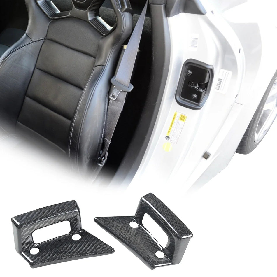 Крышка переключателя дверной ручки из углеродного волокна для Corvette C7