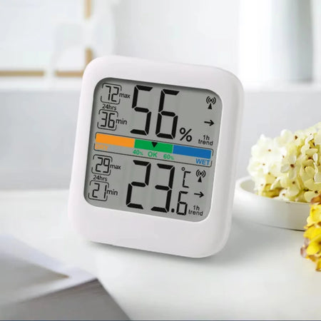 NOKLEAD F33 Mini LCD Hygrometer &ndash; Compact Easy Readings