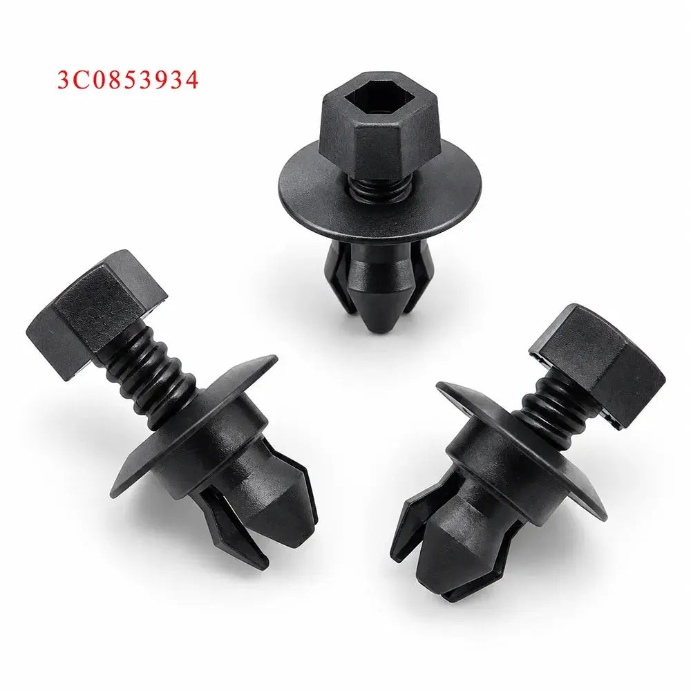 10 Pack 3C0853934 Push Rivet Clips for VW Passat Audi Q5 by InterCyprus Trading Ltd