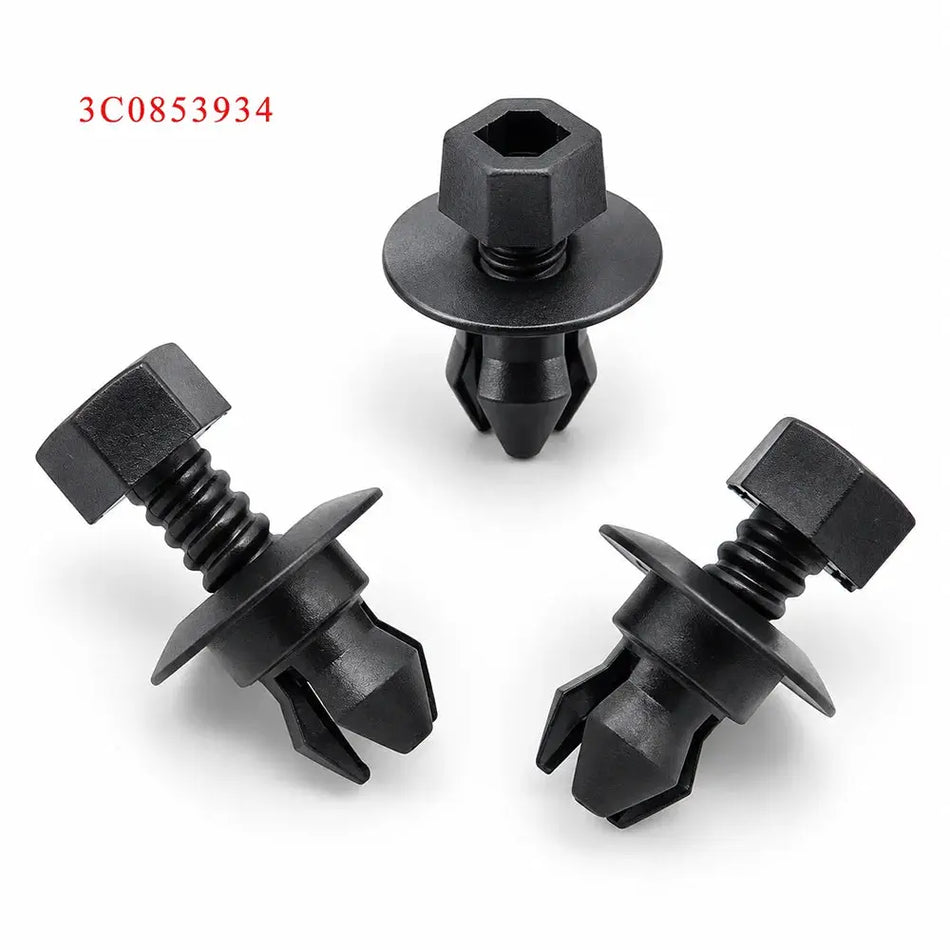 10 Pack 3C0853934 Push Rivet Clips for VW Passat Audi Q5 by InterCyprus Trading Ltd