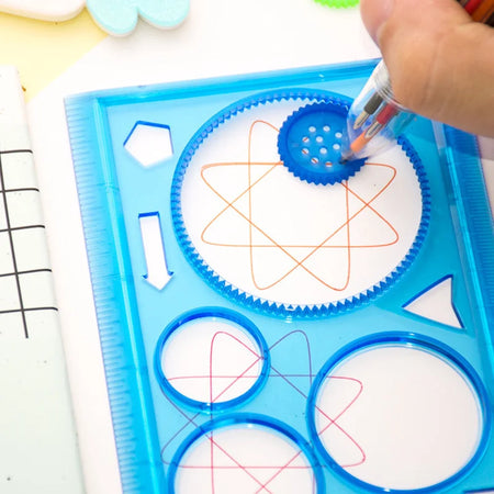 Drawing Stencils Set Geometry Spirograph Art Crafts Educational Toy