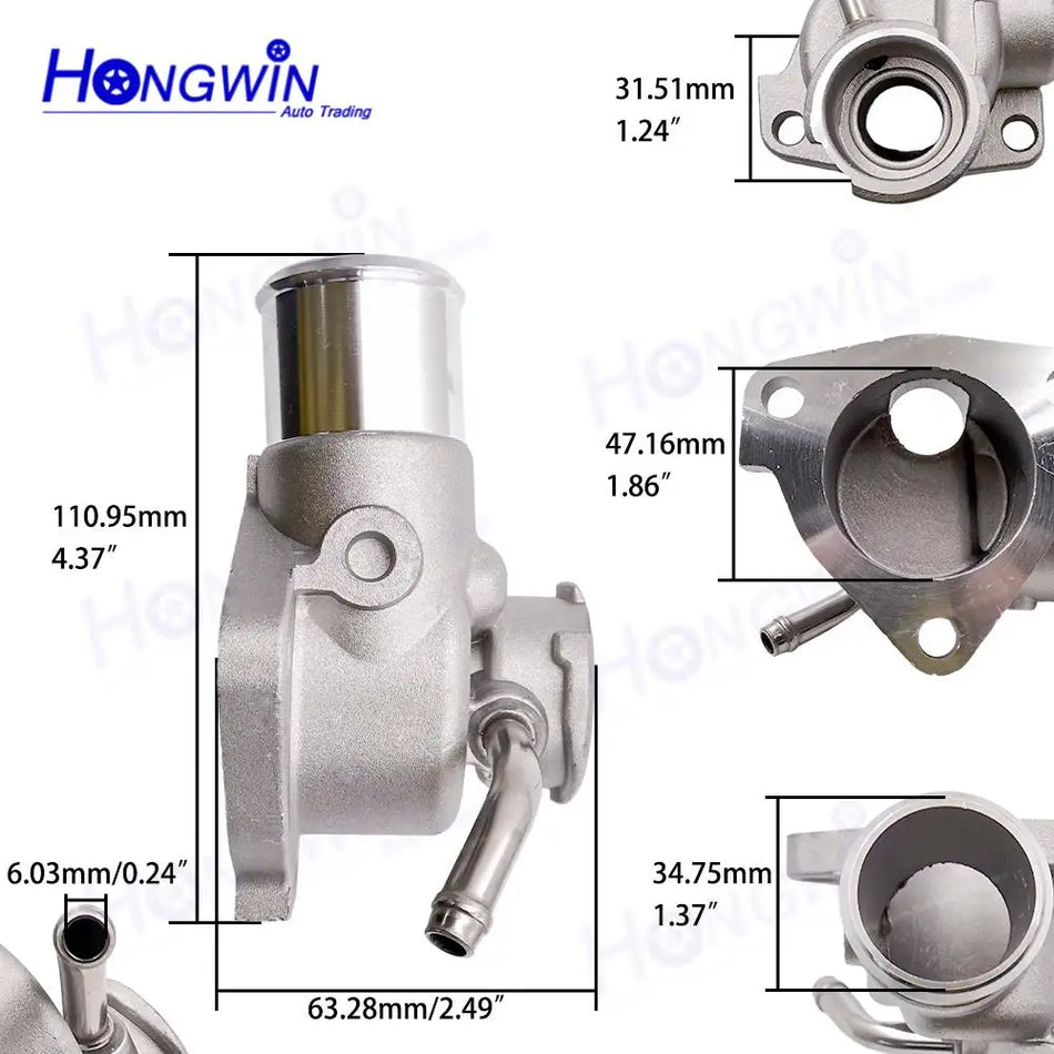 Engine Coolant Thermostat Housing for Toyota Hiace 1998-2004 5L
