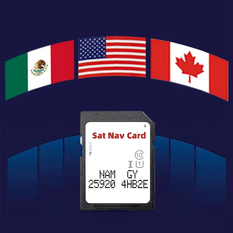 Infiniti Navigation SD Card 25920-4HB2E 16GB &ndash; USA Maps CHINA / for INFINITI