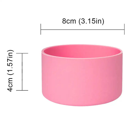 Silicone Boot Sleeve For 20oz 30oz 40oz Water Bottles Pink