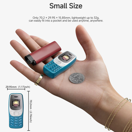 SERVO BM80 LTE 4G Mini Mobile Phone &ndash; Dual SIM Standby