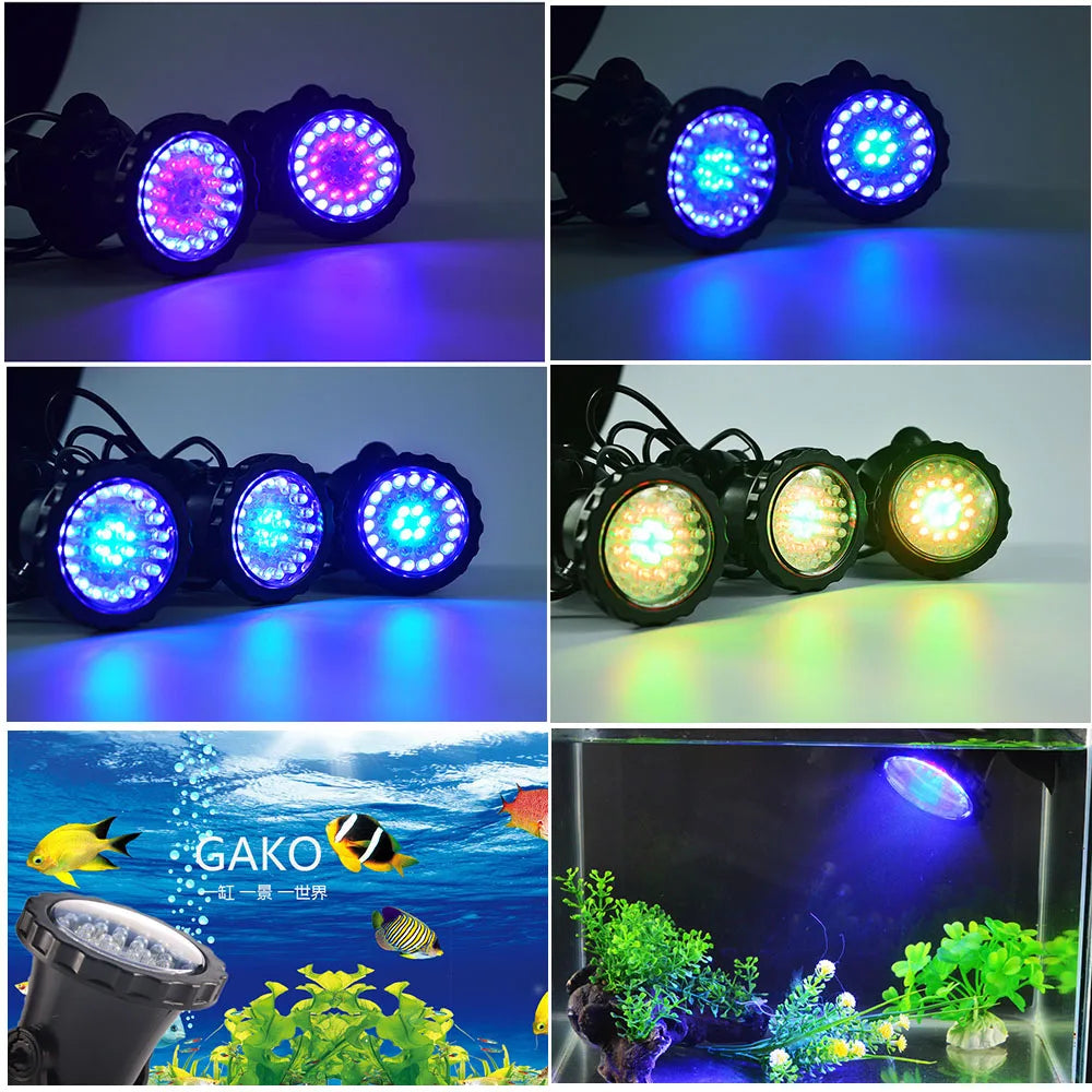 RGB Waterproof LED Underwater Light Lamp &ndash; RGB Lighting