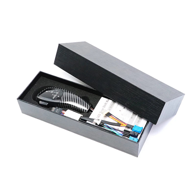 Perilla de cambio de marcha LED en degradado para BMW Serie 3 E46 318i 320i 325i ABS