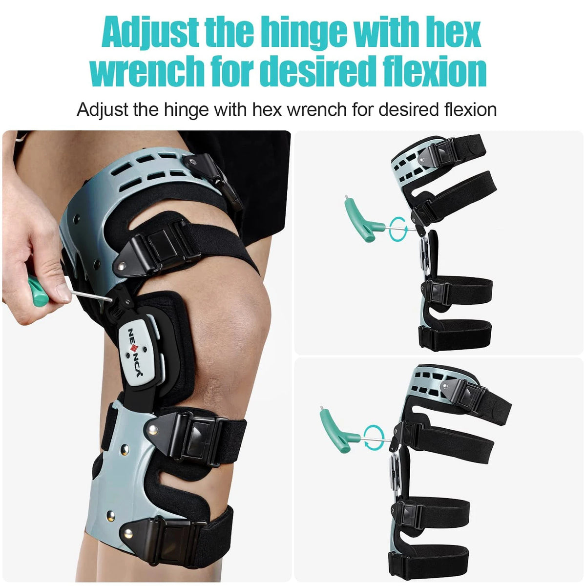 NEENCA Unloader ROM Knee Brace &ndash; Hinged Stabilizer Plus