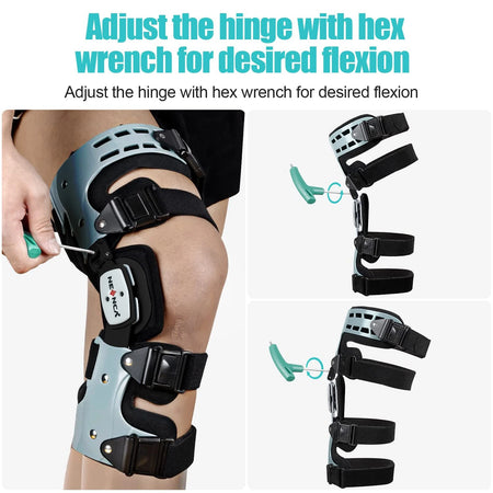 NEENCA Unloader ROM Knee Brace &ndash; Hinged Stabilizer Plus