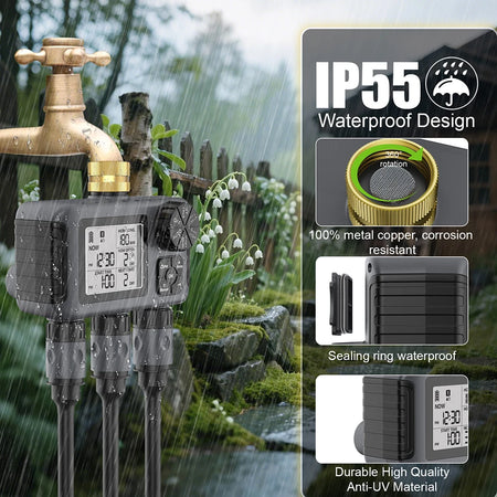 3/4 Inch Automatic Water Timer &ndash; Smart Irrigation System