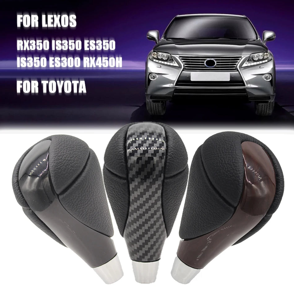 Gear Shift Knob With Walnut Finish For Lexus GS IS RX ES