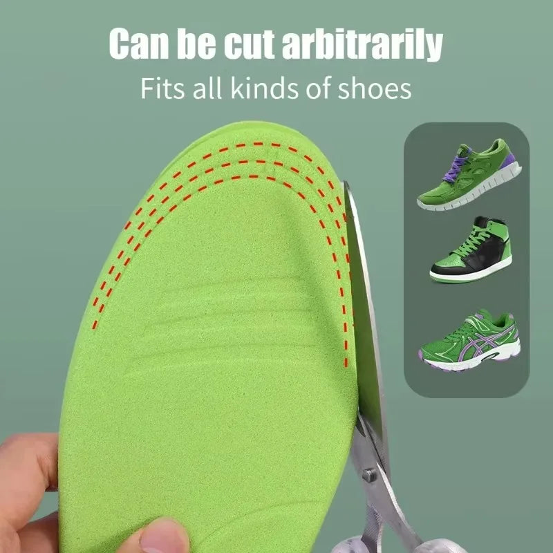Memory Foam Antibacterial Orthopedic Insoles for Comfortable All-Day Support