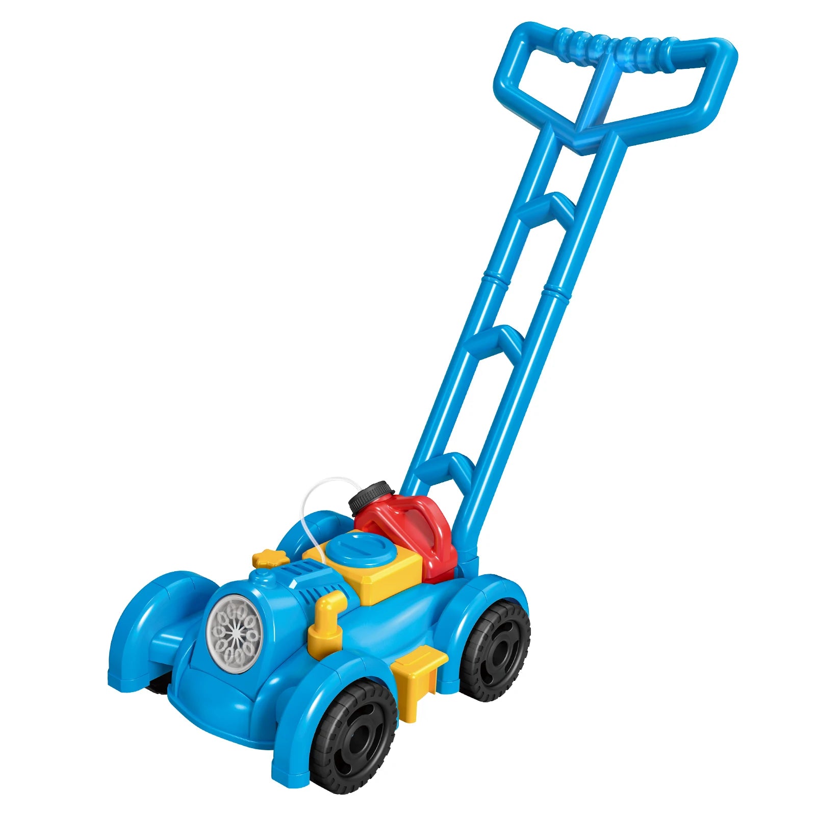 Mower Trolley Bubble Machine &ndash; Portable Outdoor Bubble Toy