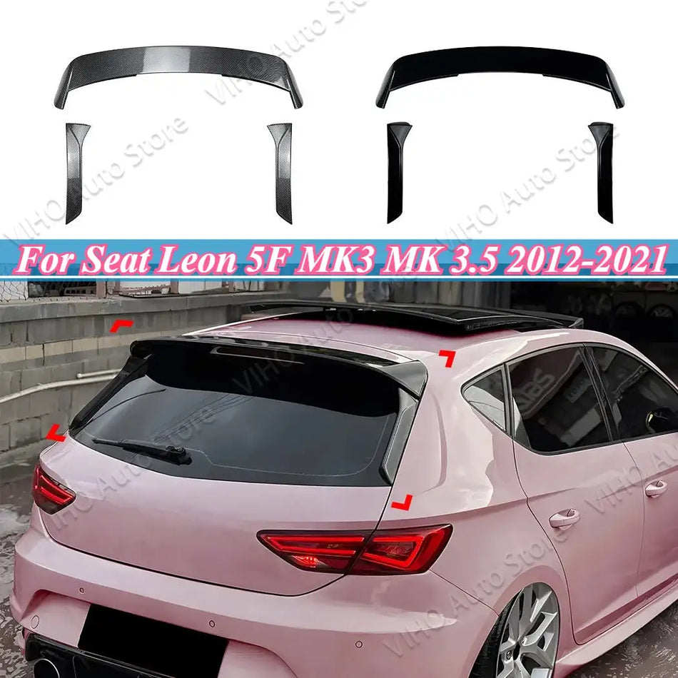 Seat Leon Dak Koffer Spoiler 5 Deurs MK3 MK3.5 ABS Sportief