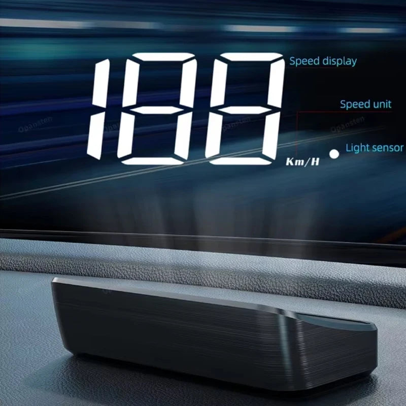 M2 GPS Car Head-Up Display &ndash; Digital HUD Speedometer KMH