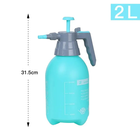 Multi-Size Pressurised Spray Pot for Car Washing and Gardening 2L Blue