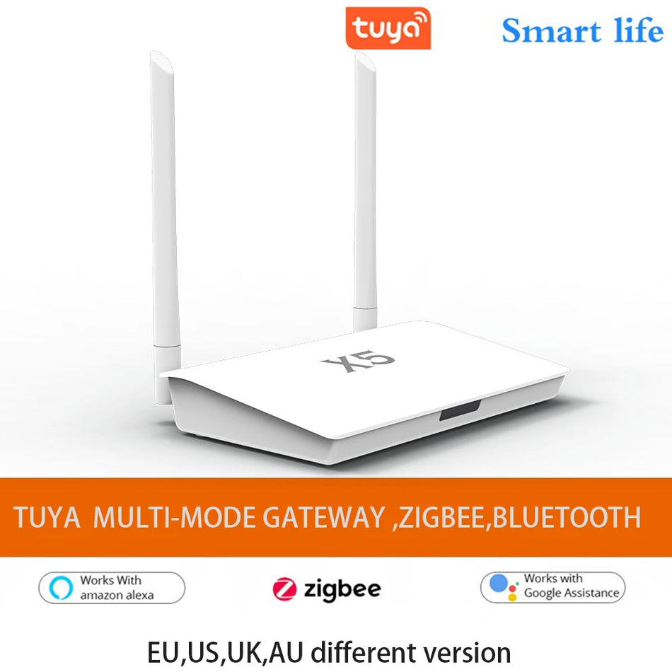 Zigbee 3.0 centrmezgls ar Bluetooth, Tuya Smart Life vārti, vadu tīkla savienojums
