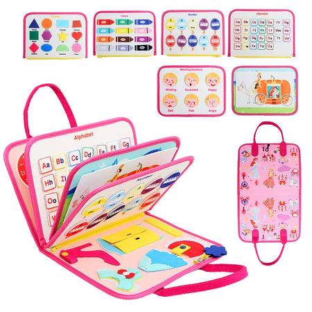 Sensory Play Board &ndash; Engaging Montessori Learning Toy for Toddlers J