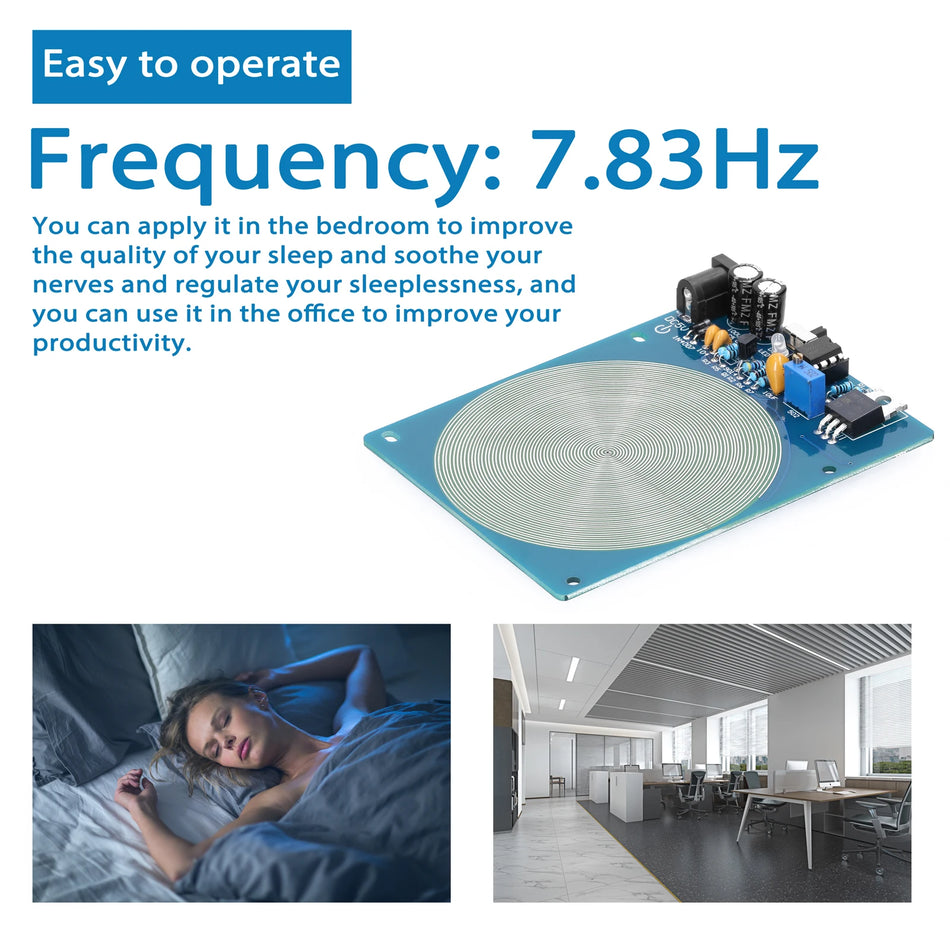 7.83Hz Schumann Waves Resonance Generator Ultralow Frequency USB