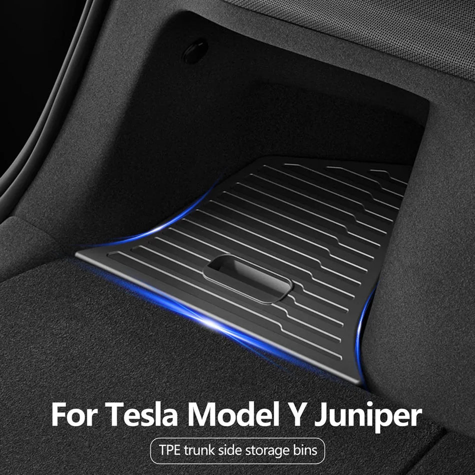 Zadnji organizator prtljažnika z materialom TPE za Tesla Model Y Juniper 2025 2026