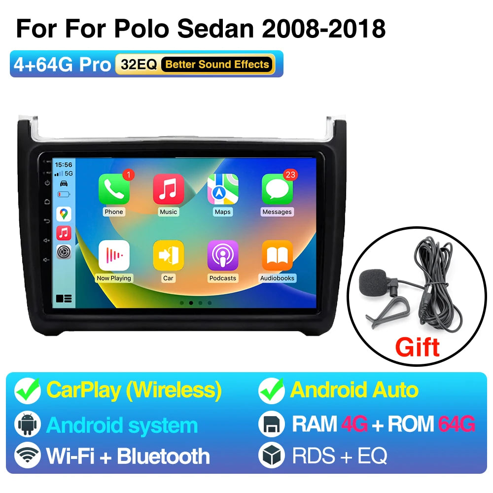 9Inch Car Radio CarPlay Android Auto &ndash; Bluetooth WiFi 36Pro