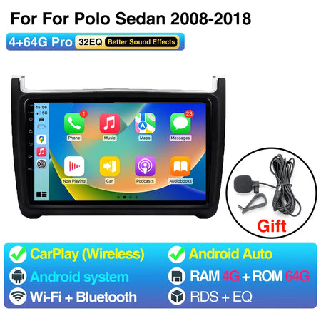 9Inch Car Radio CarPlay Android Auto &ndash; Bluetooth WiFi 36Pro