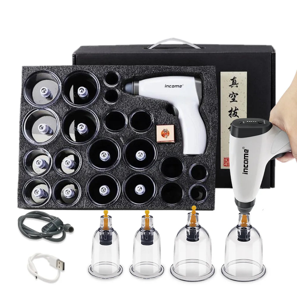 Electric Cupping Set &ndash; Vacuum Therapy Massage for Body