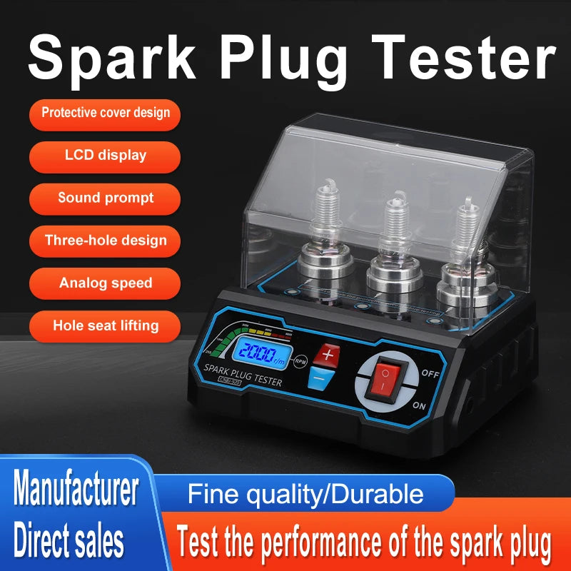 Testeur de bougie d'allumage SPT360 pour diagnostics automobiles, analyseur de flashover à 3 trous