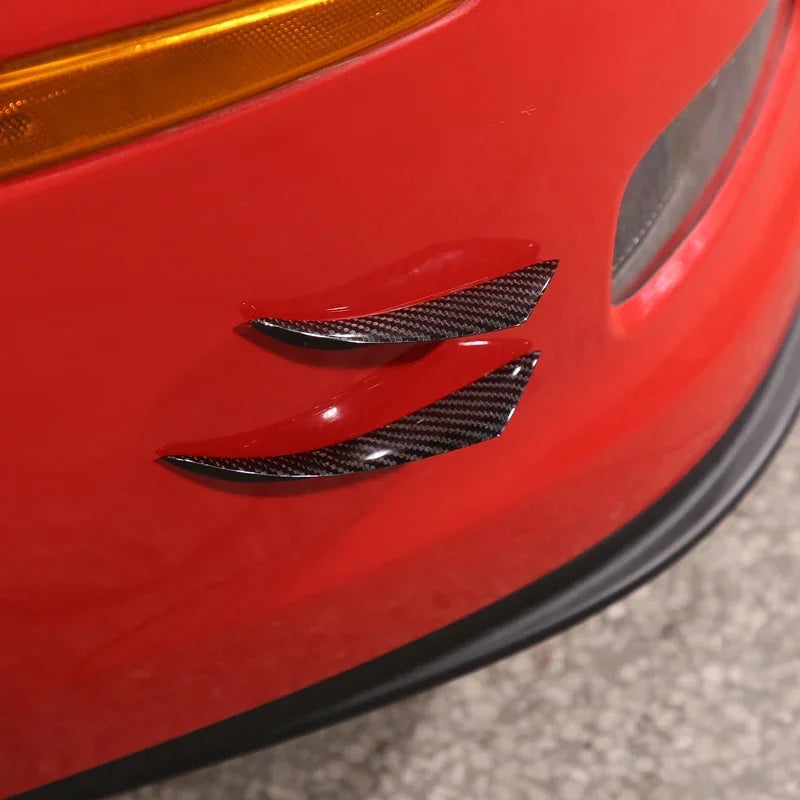 Πραγματικό εμπρός περιμετρικό σπόιλερ από ανθρακονήματα για Corvette C6