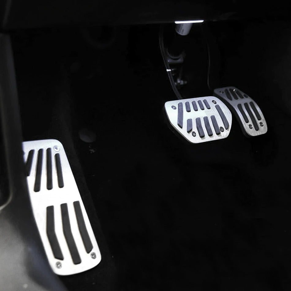 Kryty pedálů Peugeot 208 2008, plyn a brzda, nerezová ocel s gumou