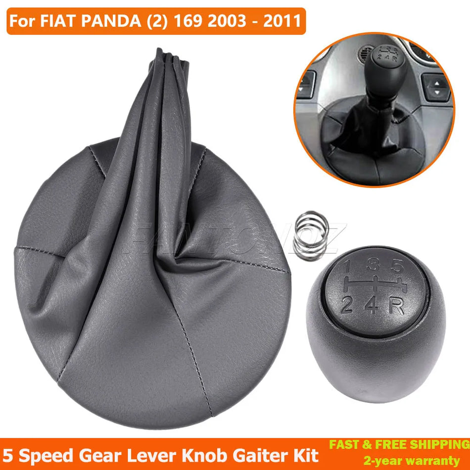 Sada knoflíku a krytu řadicí páky pro Fiat Panda 2003 2011
