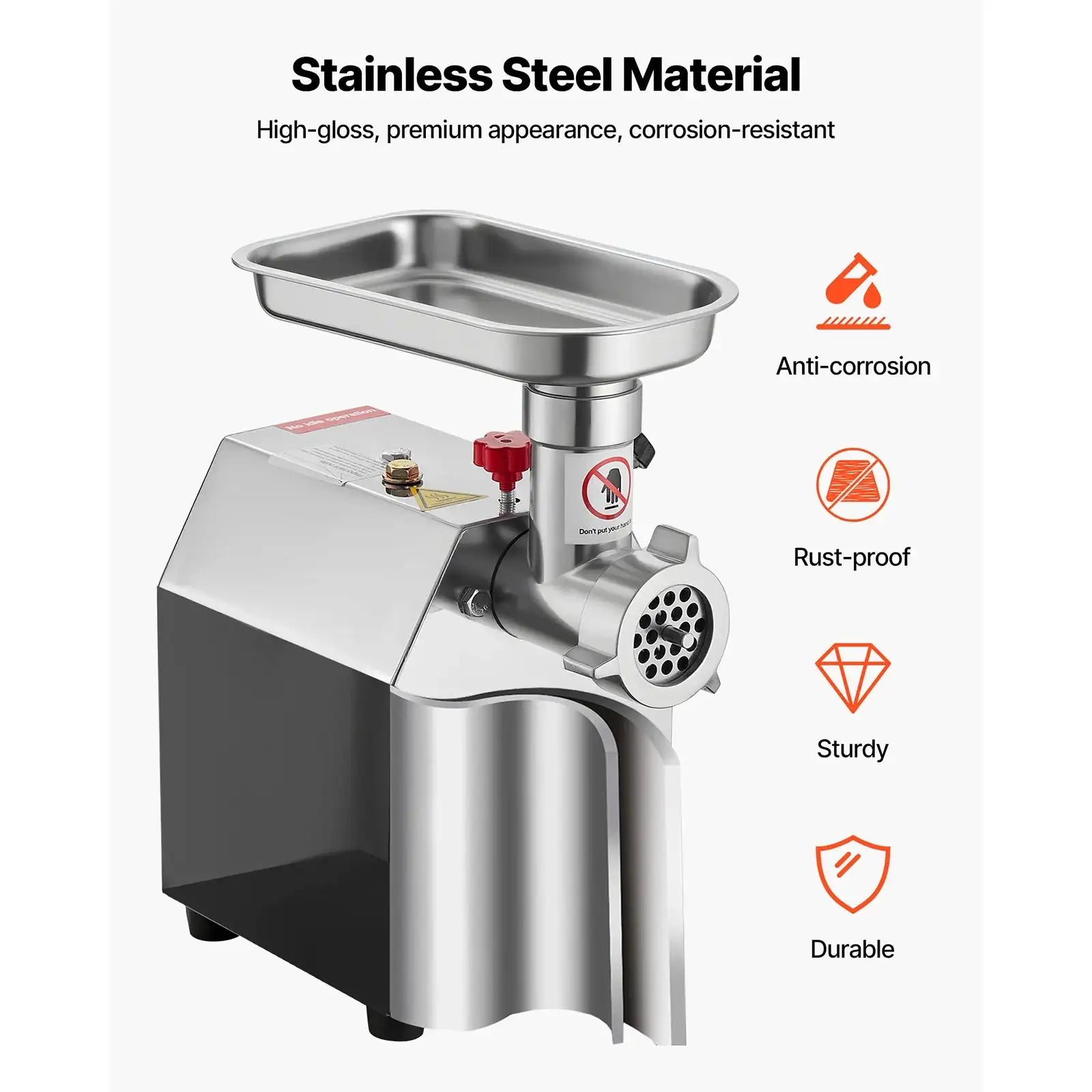 Stainless Electric Meat Grinder Sausage Stuffer