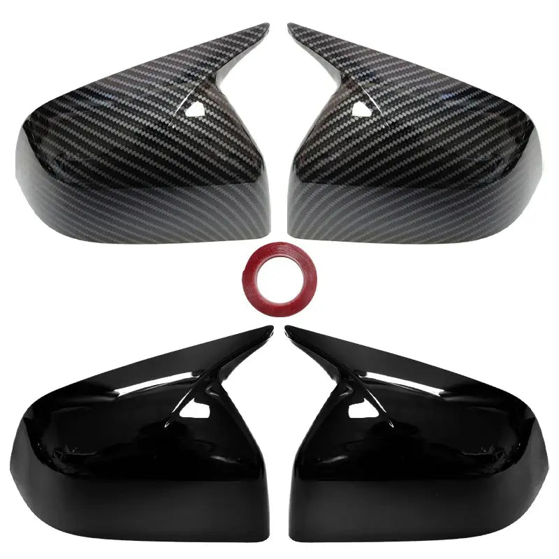 For Tesla Model Y Juniper 2025 ABS High-Quality Horn-Shaped Rearview Mirror Cover Shell Car Accessories by InterCyprus Trading Ltd