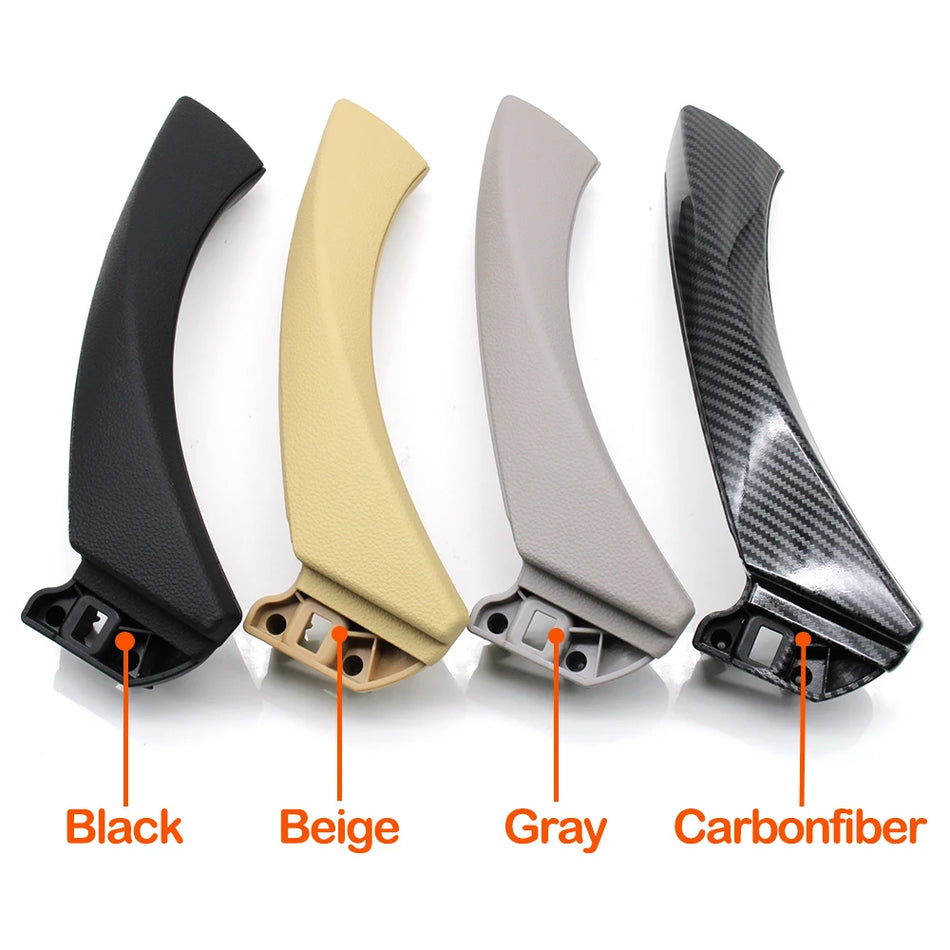 Interior Door Panel Pull Handle Cover Trim Kit for BMW 3 Series E90 E91 PC ABS Durable