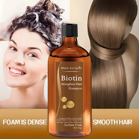 Water Ice Levin Biotin Hair Growth Shampoo &ndash; Rapid Thickening Formula
