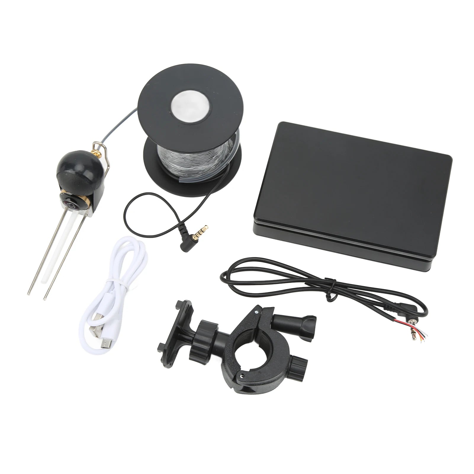 12V 5&quot; Underwater Fishing Camera with HD IPS Monitor &amp; Waterproof Design