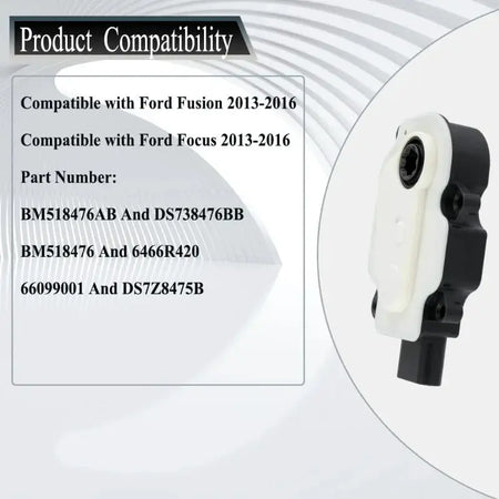 BM518476AB Active Radiator Grille Shutter Actuator Motor for Ford Focus Kuga Escape C-MAX Fusion 1695602 1937763 by InterCyprus Trading Ltd