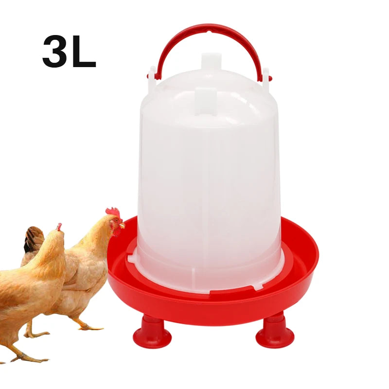 Poultry Feeder Automatic Drinker Bucket &ndash; 3L Capacity