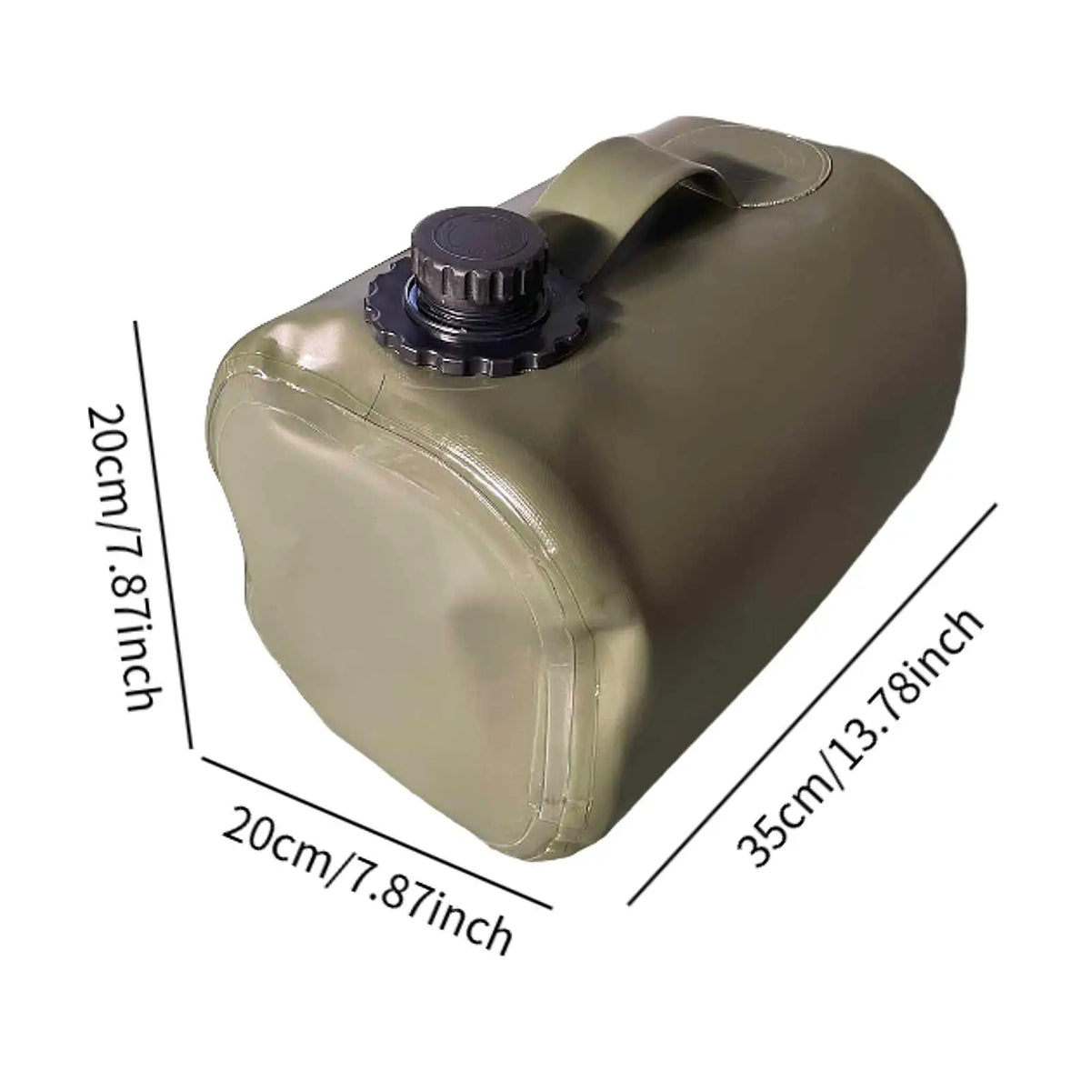 Foldable Motorcycle Fuel Tank &ndash; 10L Extra Capacity Gas Pouch