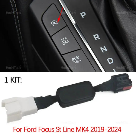 Automatic Stop Start Engine System Off Cable Plug and Play Eliminator for Ford Focus St Line MK4 2019 2020 2021 2022 2023 2024 by InterCyprus Trading Ltd