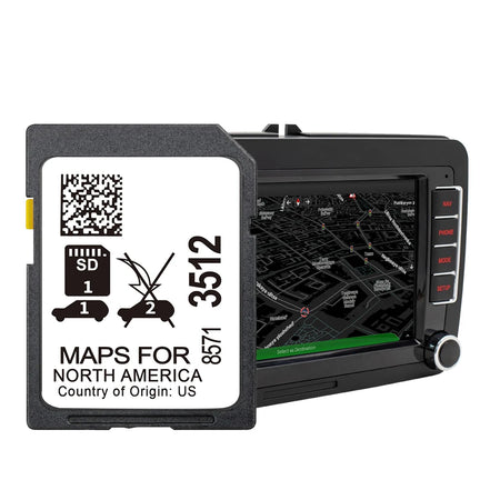 GMC Car Media Upgrade Maps SD Card 32GB 2024 &ndash; Latest Maps for GM 8571 3512