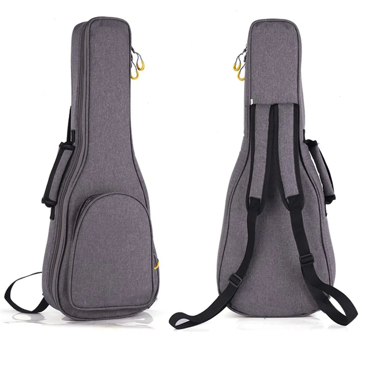 Miwayer Ukulele Case 15mm Padding Waterproof &ndash; Shockproof Gray 26-27 inch